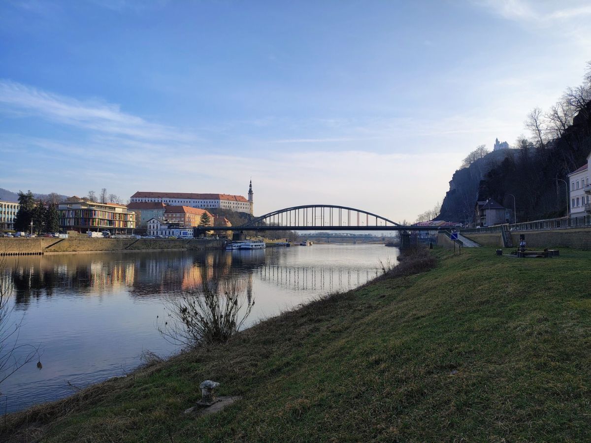 outdoorový závod v Děčíně