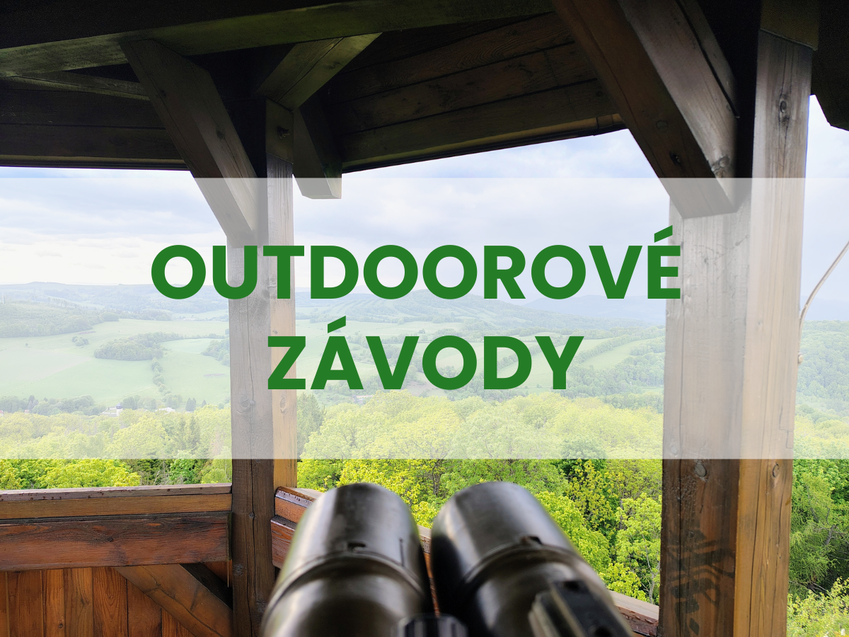 outdoorové závody v českém středohoří a česká švýcarsku